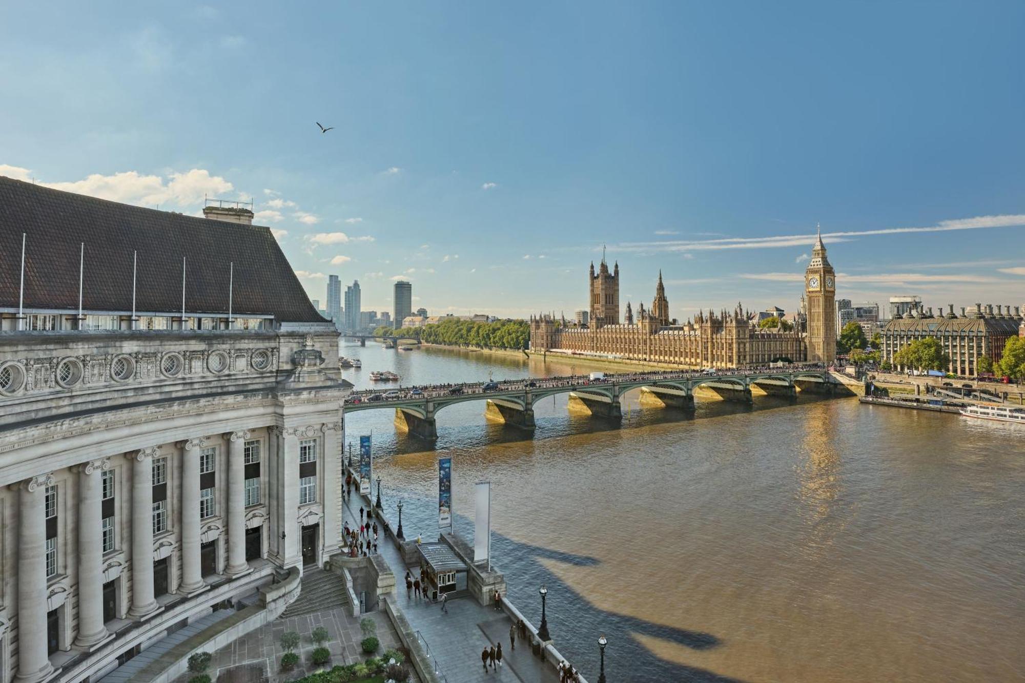 London Marriott Hotel County Hall Exterior foto